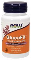 NOW Supplements GlucoFit - 60 Softgels