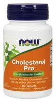 NOW Supplements Cholesterol Pro - 60 Tablets