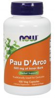 NOW Supplements Pau D' Arco 500 mg - 100 Veg Capsules