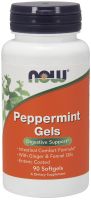 NOW Supplements Peppermint Gels - 90 Softgels