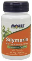 NOW Supplements Silymarin Milk Thistle Extract 150 mg - 60 Veg Capsules