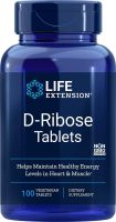 Life Extension D-Ribose Tablets, 100 tablets