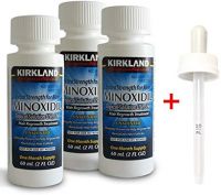 Kirkland Minoxidil 5% Extra Strength Men 3 Month Supply Hair Regrowth Solution