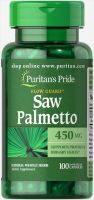 Puritan's Pride Saw Palmetto 450 Mg Capsules, 100 Caps