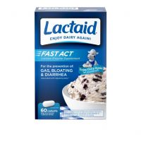 Lactaid Fast Act Lactase Enzyme 60 Caplets 