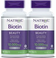 Natrol Biotin - 10000 Mcg - 100 Tablets (2 Pack)