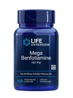 Life Extension Mega Benfotiamine, 250 mg, 120 capsules