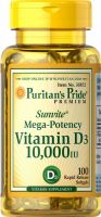 Puritan's Pride Vitamin D3 10000 UI 100 Softgels