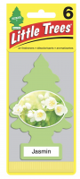 Little Trees Air Freshener, Jasmin (Pack of 6)