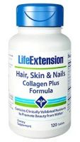 Life Extension Hair, Skin, Nails Collagen Plus Formula - 120 tablets